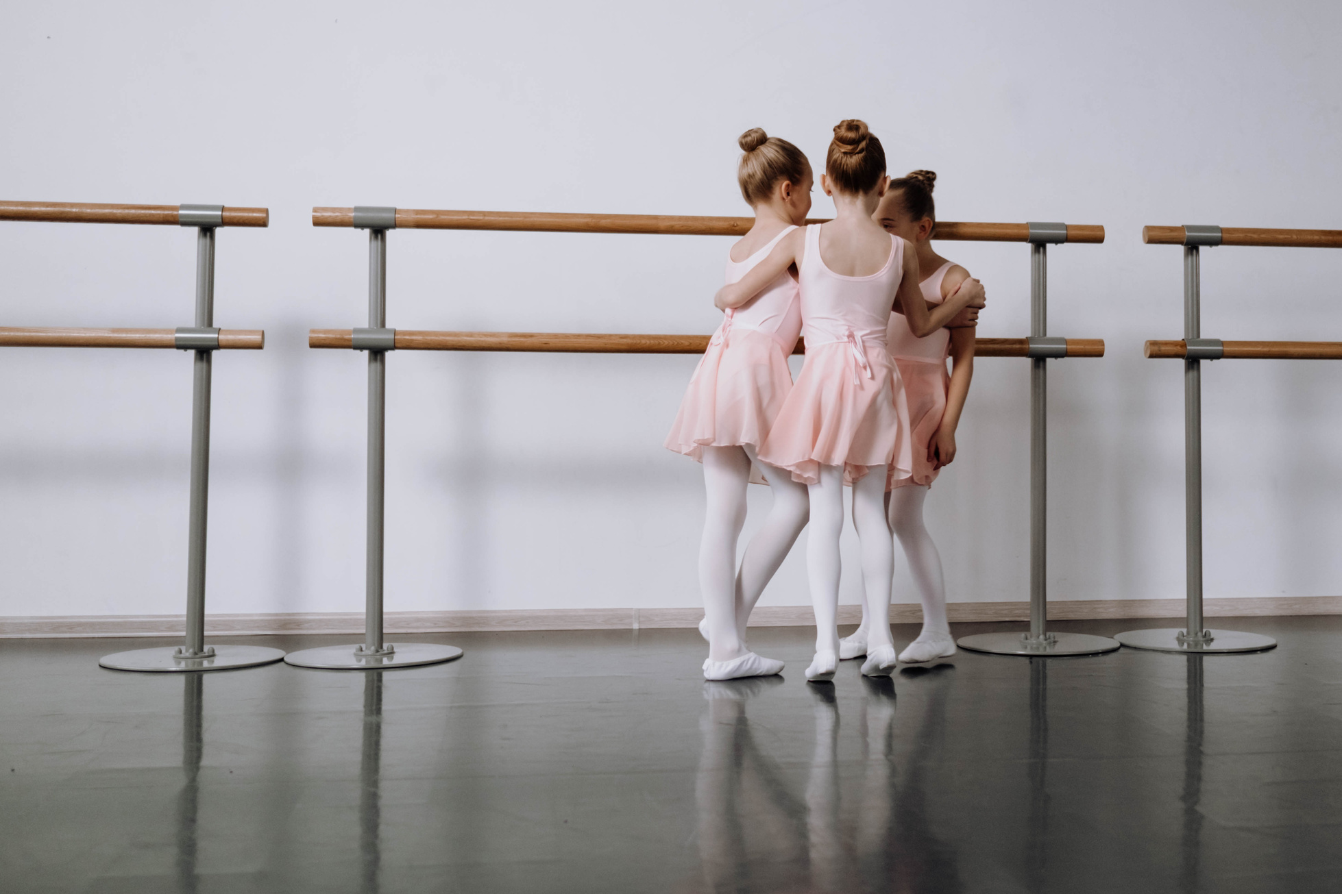 Photograph of Children in a Ballet Studio
